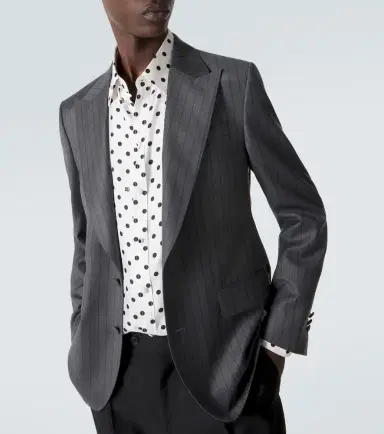 Dolce & Gabbana Pinstripe virgin wool blazer | Thumbnail 5