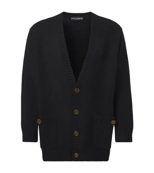 Dolce & Gabbana DG wool-blend cardigan