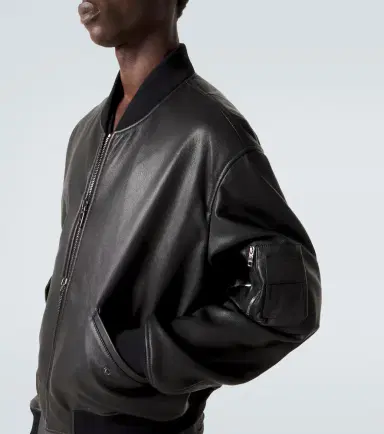 Dolce & Gabbana Leather bomber jacket | Thumbnail 5 Dolce & Gabbana Leather bomber jacket | Thumbnail 5