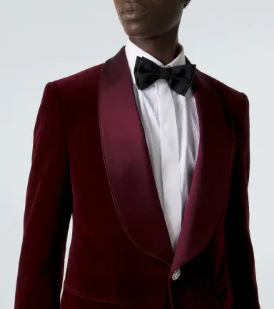 Dolce & Gabbana Cotton-blend velvet tuxedo jacket | Thumbnail 5 Dolce & Gabbana Cotton-blend velvet tuxedo jacket | Thumbnail 5