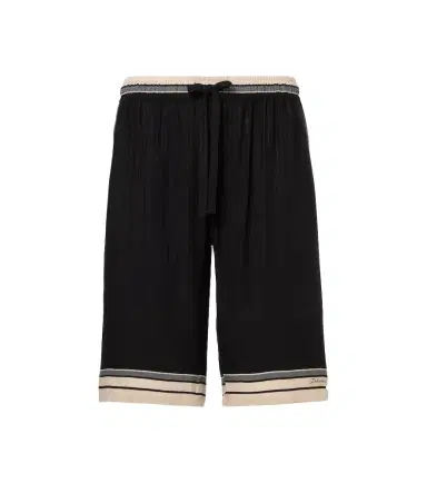 Dolce & Gabbana Striped silk Bermuda shorts | Thumbnail 1