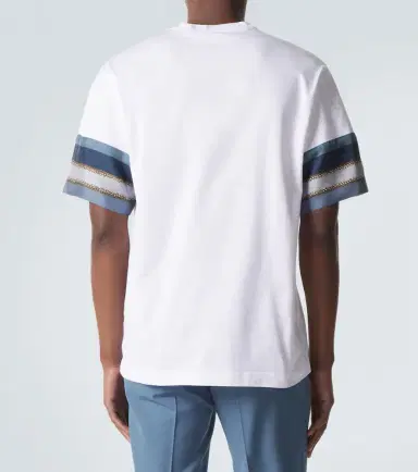 Dolce & Gabbana Printed cotton and silk T-shirt | Thumbnail 2 Dolce & Gabbana Printed cotton and silk T-shirt | Thumbnail 2