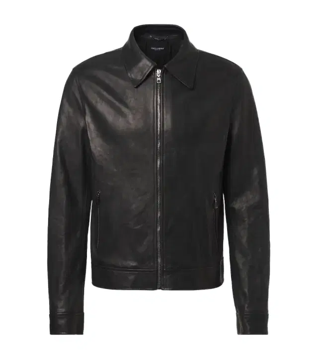 Dolce & Gabbana Leather blouson jacket