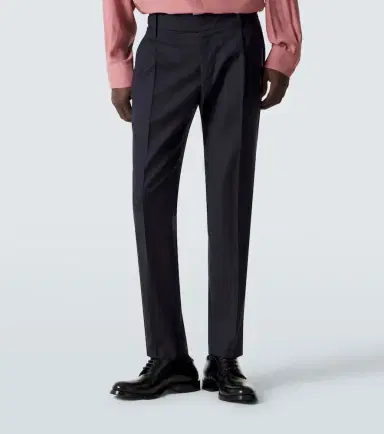 Dolce & Gabbana Chalk stripe virgin wool slim pants | Thumbnail 4