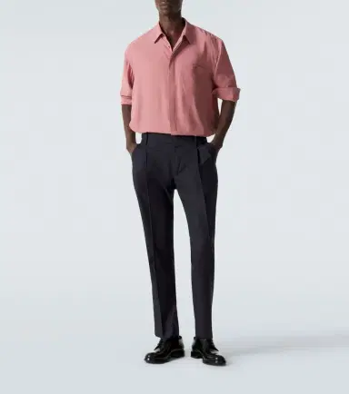 Dolce & Gabbana Chalk stripe virgin wool slim pants | Thumbnail 5