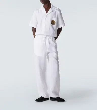Dolce & Gabbana Logo cotton poplin bowling shirt | Thumbnail 5 Dolce & Gabbana Logo cotton poplin bowling shirt | Thumbnail 5