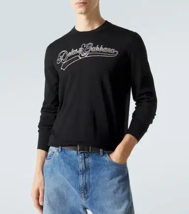 Dolce & Gabbana Logo virgin wool sweater | Thumbnail 4