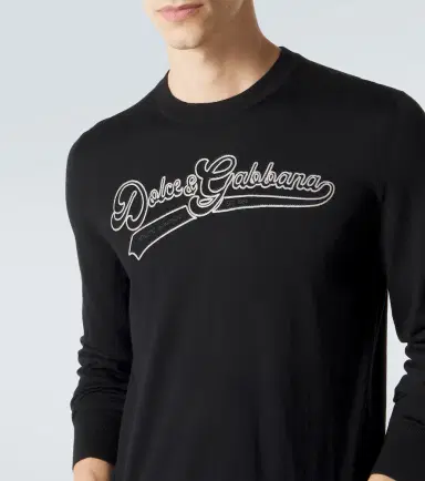 Dolce & Gabbana Logo virgin wool sweater | Thumbnail 5