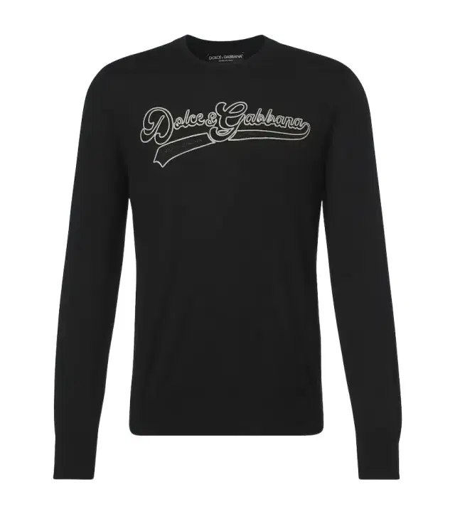 Dolce & Gabbana Logo virgin wool sweater