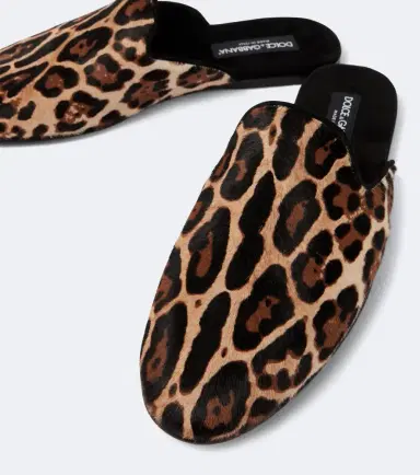 Dolce & Gabbana Leopard-print calf hair mules | Thumbnail 5