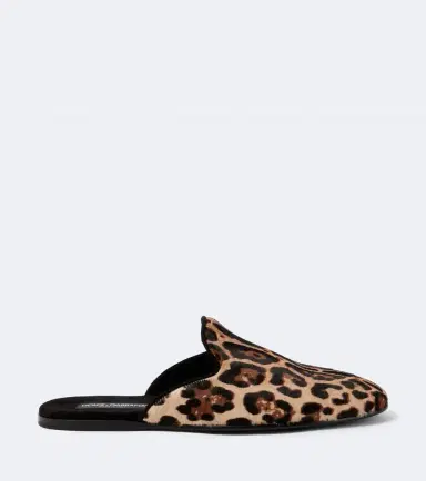 Dolce & Gabbana Leopard-print calf hair mules | Thumbnail 6