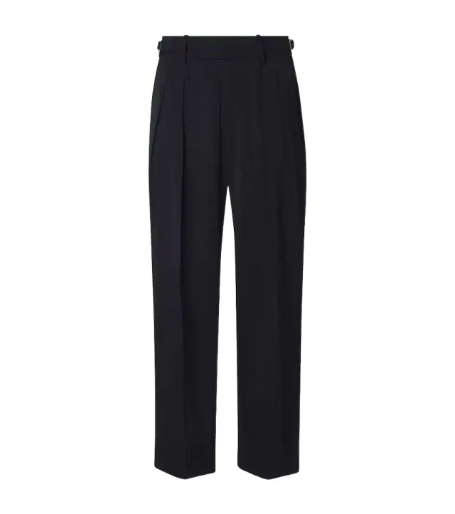 Dolce & Gabbana Virgin wool gabardine wide-leg pants