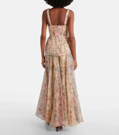 Zimmermann Rebellion floral linen gown | Thumbnail 2 Zimmermann Rebellion floral linen gown | Thumbnail 2