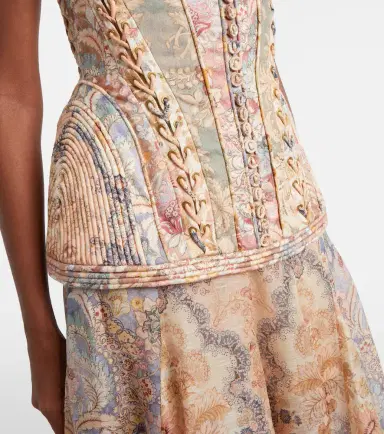Zimmermann Rebellion floral linen gown | Thumbnail 4 Zimmermann Rebellion floral linen gown | Thumbnail 4