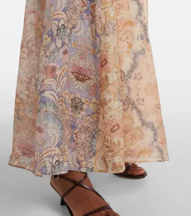 Zimmermann Rebellion floral linen gown | Thumbnail 6 Zimmermann Rebellion floral linen gown | Thumbnail 6