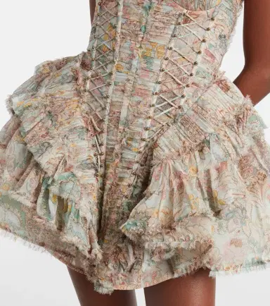 Zimmermann Rebellion floral silk minidress | Thumbnail 5 Zimmermann Rebellion floral silk minidress | Thumbnail 5