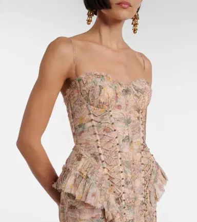 Zimmermann Rebellion floral silk midi dress | Thumbnail 4 Zimmermann Rebellion floral silk midi dress | Thumbnail 4