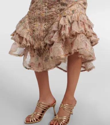 Zimmermann Rebellion floral silk midi dress | Thumbnail 5 Zimmermann Rebellion floral silk midi dress | Thumbnail 5