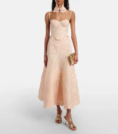 Zimmermann Rebellion Filigree embroidered midi skirt | Thumbnail 5 Zimmermann Rebellion Filigree embroidered midi skirt | Thumbnail 5