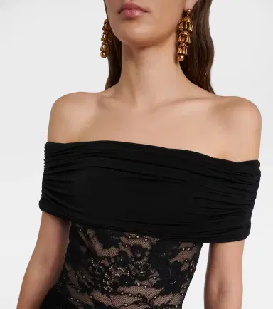 Zimmermann Rebellion off-shoulder jersey maxi dress | Thumbnail 4