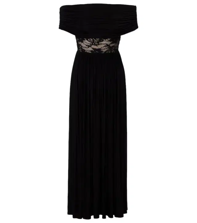 Rebellion off-shoulder jersey maxi dress Rebellion off-shoulder jersey maxi dress