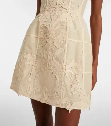 Zimmermann Rebellion linen and silk bustier dress | Thumbnail 5 Zimmermann Rebellion linen and silk bustier dress | Thumbnail 5