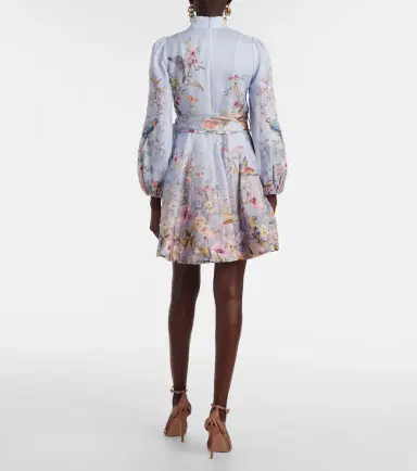Zimmermann Rebellion printed linen minidress | Thumbnail 5 Zimmermann Rebellion printed linen minidress | Thumbnail 5