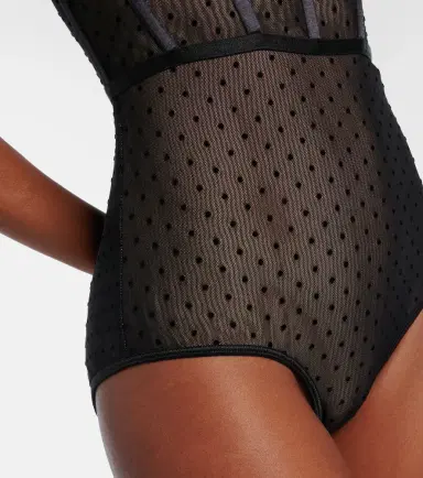 Zimmermann Dot mesh bodysuit | Thumbnail 4