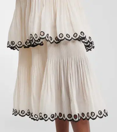 Zimmermann Embroidered bustier dress | Thumbnail 3 Zimmermann Embroidered bustier dress | Thumbnail 3