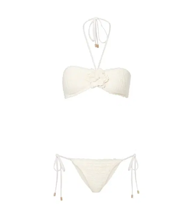 Awaken crochet cotton bikini