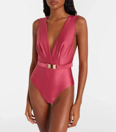 Zimmermann Wanderlust belted swimsuit | Thumbnail 3 Zimmermann Wanderlust belted swimsuit | Thumbnail 3