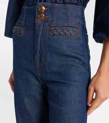 Zimmermann Awaken high-rise flared jeans | Thumbnail 3 Zimmermann Awaken high-rise flared jeans | Thumbnail 3