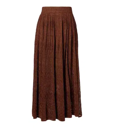Zimmermann Awaken lamé lace midi skirt | Thumbnail 1