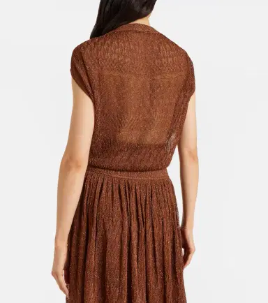 Zimmermann Awaken lamé lace top | Thumbnail 4