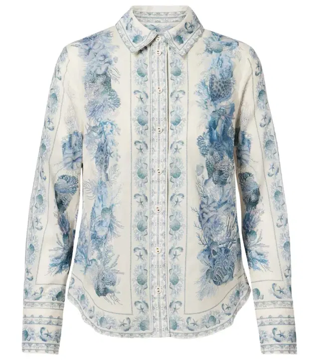 Wanderlust cotton shirt