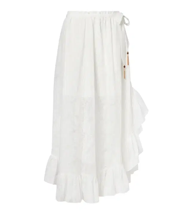 Zimmermann Daylight ruffled cotton-blend maxi skirt