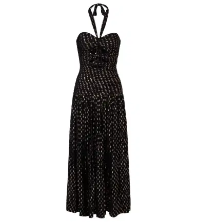 Zimmermann Daylight halterneck lamé midi dress | Thumbnail 1