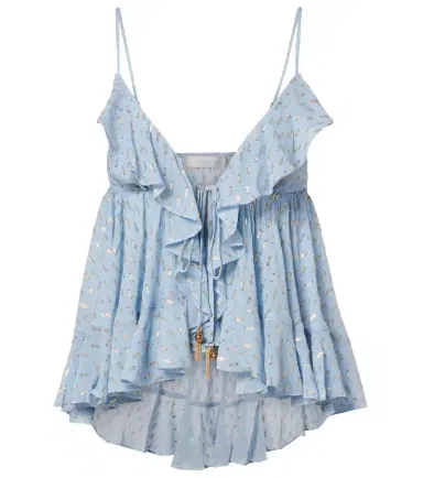 Zimmermann Daylight ruffled top | Thumbnail 1 Zimmermann Daylight ruffled top | Thumbnail 1
