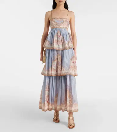 Zimmermann Daylight floral tiered maxi dress | Thumbnail 5 Zimmermann Daylight floral tiered maxi dress | Thumbnail 5