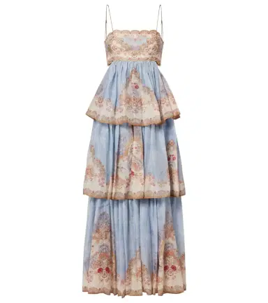 Zimmermann Daylight floral tiered maxi dress | Thumbnail 1 Zimmermann Daylight floral tiered maxi dress | Thumbnail 1