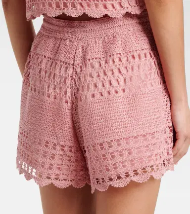 Zimmermann Wanderlust crochet shorts | Thumbnail 2