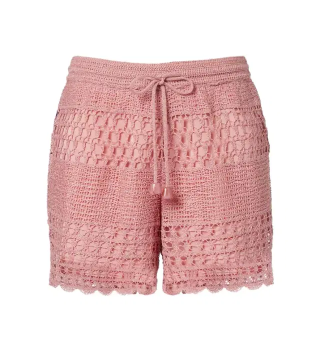 Zimmermann Wanderlust crochet shorts