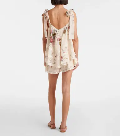 Zimmermann Patience floral cotton and silk shorts | Thumbnail 6 Zimmermann Patience floral cotton and silk shorts | Thumbnail 6