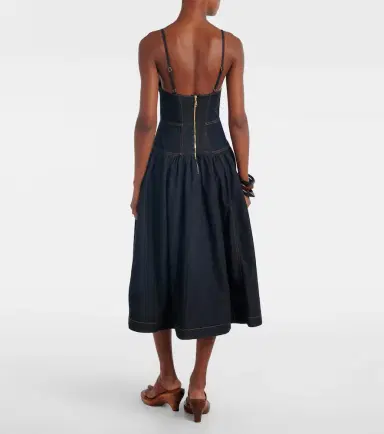 Zimmermann Denim midi dress | Thumbnail 3