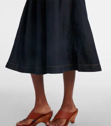 Zimmermann Denim midi dress | Thumbnail 5
