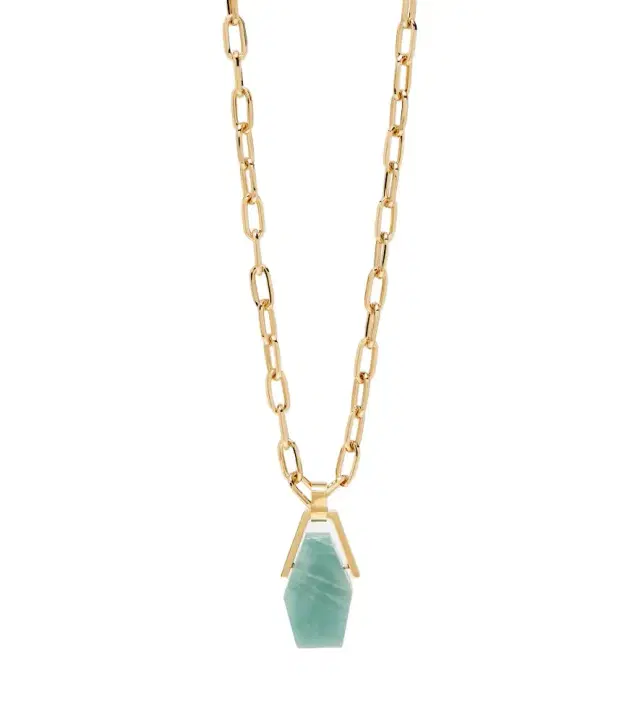 La DoubleJ Portal gold-plated chain necklace