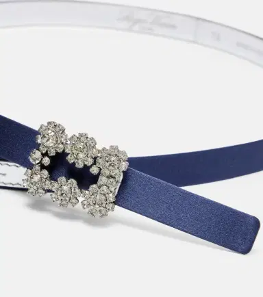 Roger Vivier Efflorescence satin belt | Thumbnail 2 Roger Vivier Efflorescence satin belt | Thumbnail 2