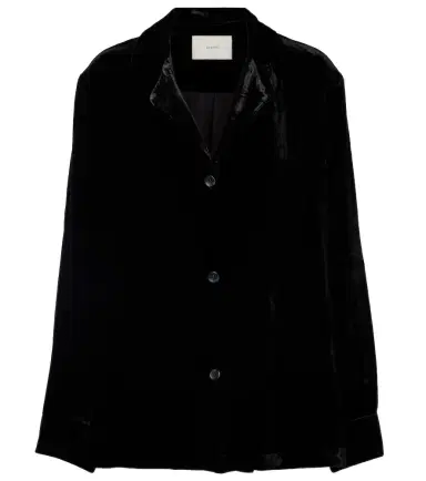 ASCENO Calabasas velvet shirt | Thumbnail 1 ASCENO Calabasas velvet shirt | Thumbnail 1