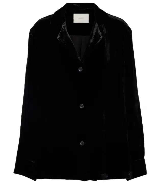 Asceno Calabasas velvet shirt