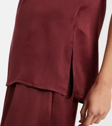 Asceno Pisa silk satin camisole | Thumbnail 4